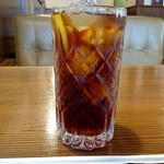 Kissa & Keishoku Akane - 土曜日はランチにコーヒーが無料で付きます。けどコーヒー飲めないからアイスティーにかえてもらえますた。