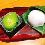 Wagashi Kobo Kikuya - 羊羹巻・水大福