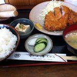 かつ治 - ロースカツ定食¥1150
            