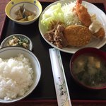 Phoenix Restaurant - 大エビ盛り合わせ定食