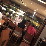 Cauda - 店内風景
                        前は男のシェフが３人いたけど、今日は２人だった。
                        休み？辞めちゃった？