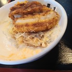 夢の家 - ソースカツ丼　ご飯が少ない