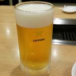 Shokudoen - ビールはサッポロでテンション⤴