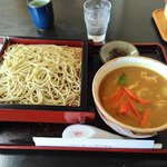 長寿庵 - カレーがどーん