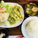 キッチン青い橋 - 豚肉の黄金焼き
            別角度