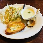 Bunko - 冷製ポタージュが美味しい。