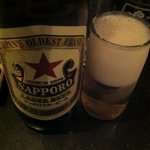 笑男酒場 や～まん - 赤星大瓶500円以下、、、素晴らしい