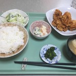 Senchan - 唐揚げ定食650円