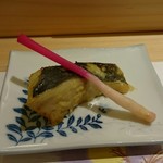 Sushi Sanpuku - 銀鱈の西京漬け焼