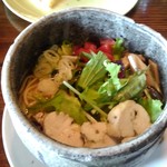 Ramen to cafe + Vege engawa - 