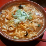 Menya Miso Doraku - 赤おに味噌ラーメン大盛