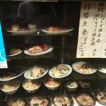 Kikaku Shokudo - 店頭の蝋製サンプル