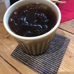 橋本酒店 community cafe & bar - 「アイスコーヒー(ブラジル)」(380円)