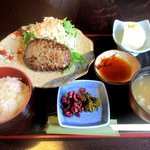 たち野 - ハンバーグ定食！