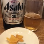 らんぷ若蔵 - ５分の1位食べちゃってからパシャリ。お母さんありがとう