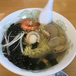 Minamisanriku Drive-in Hikado Shokudo - 海鮮ラーメン850円