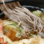 Tosho Onsen Hatago Fukudaya - 手打ち風の機械麺