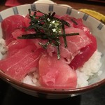 浅の屋 - 中落ち鮪丼