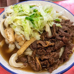 うおけんや - 肉うどん 中 550円