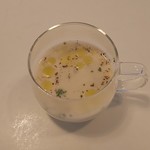 カフェナンバースリー ベジタブルパンケーキ - スープ