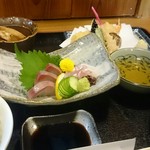 まつり - 料理写真:『まつり定食』1100円なり。