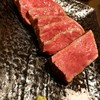 暁 - 料理写真:｢山形牛の赤身ステーキ｣低温調理でじっくりと焼き上げたA4ランクのステーキです！