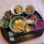 あんず茶屋  - 「あんず茶屋ランチ」の前菜