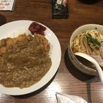 Pentatsu - カツカレー 700円
                        ミニラーメン 350円