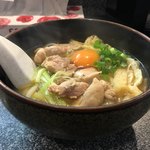 Sanuki Udon Shisuseso - とりあげ玉うどん（530円）