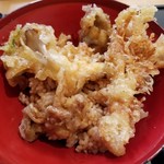 粋人館 - ミニきのこ天丼 400円