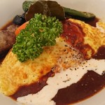 綿ぼうし - オムライスセット1,500円