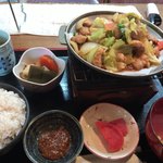 Washoku Tokoro Okamisan - 鶏ちゃん定食     830円