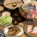 力士料理 天籟山 - 料理写真:すなかぶりコース3500別　〆はこんなに選べます