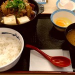 松屋 - 【2018.10.30(火)】牛鍋膳(並盛)550円