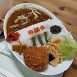 Karen no Yakata - 香恋の館さんの「羽布ダムカレー (850円)」