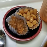 Karen no Yakata - 何気に「生姜としめじの佃煮」が美味しかった♪