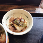 手打そば はなと - 日替りランチ 小鉢