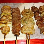 Sumibi Yakitori Gin - 焼鳥おまかせ５本セット