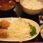 Mahora Tei - カキフライ定食