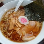 Menya Fudo - 鶏煮干醤油ラーメン650円