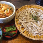 Oraga Soba Asuchi Gifu Ten - かき揚げ丼定食