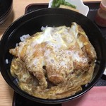 そば平 - カツ丼アップ