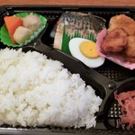 Kinomiya Miyamae Ten - 極み醤油で炊き上げた鯖煮弁当　500円