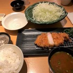 新宿さぼてん - 三元豚のロースカツ定食