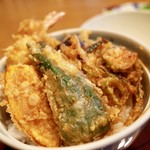 文珠庵 - ミニ天丼