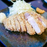 Katsu-don Takatsu - ■梅山豚のロースかつ