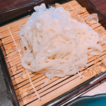 温泉邸 湯～庵 季節の料理と稲庭うどん 和楽 - 細麺です