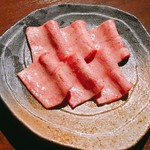 炭火焼肉 ふちおか - タン塩 2400円