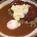 CoCo Ichibanya Ogori Ten - とん勝つカレー(半熟タマゴ)