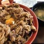 すき家 - すき焼き丼肉増し